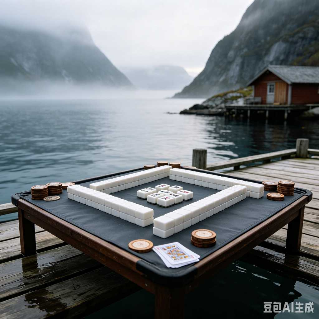 hotel room mahjong set